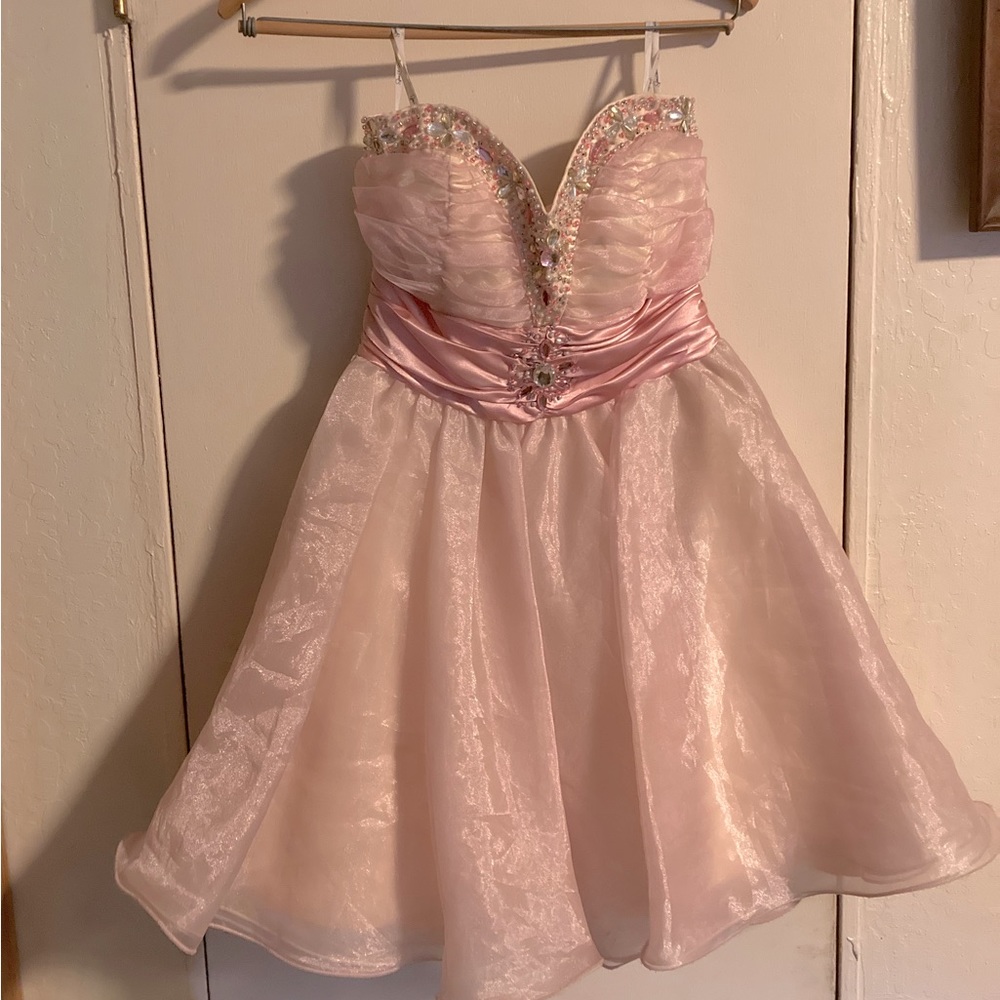 Strapless Pink Prom/Homecoming dress 2010